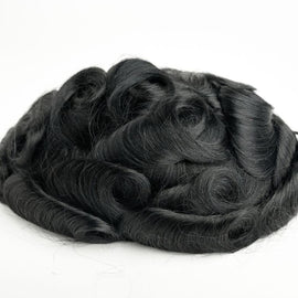 #1 Jet Black Lace Front Hair System