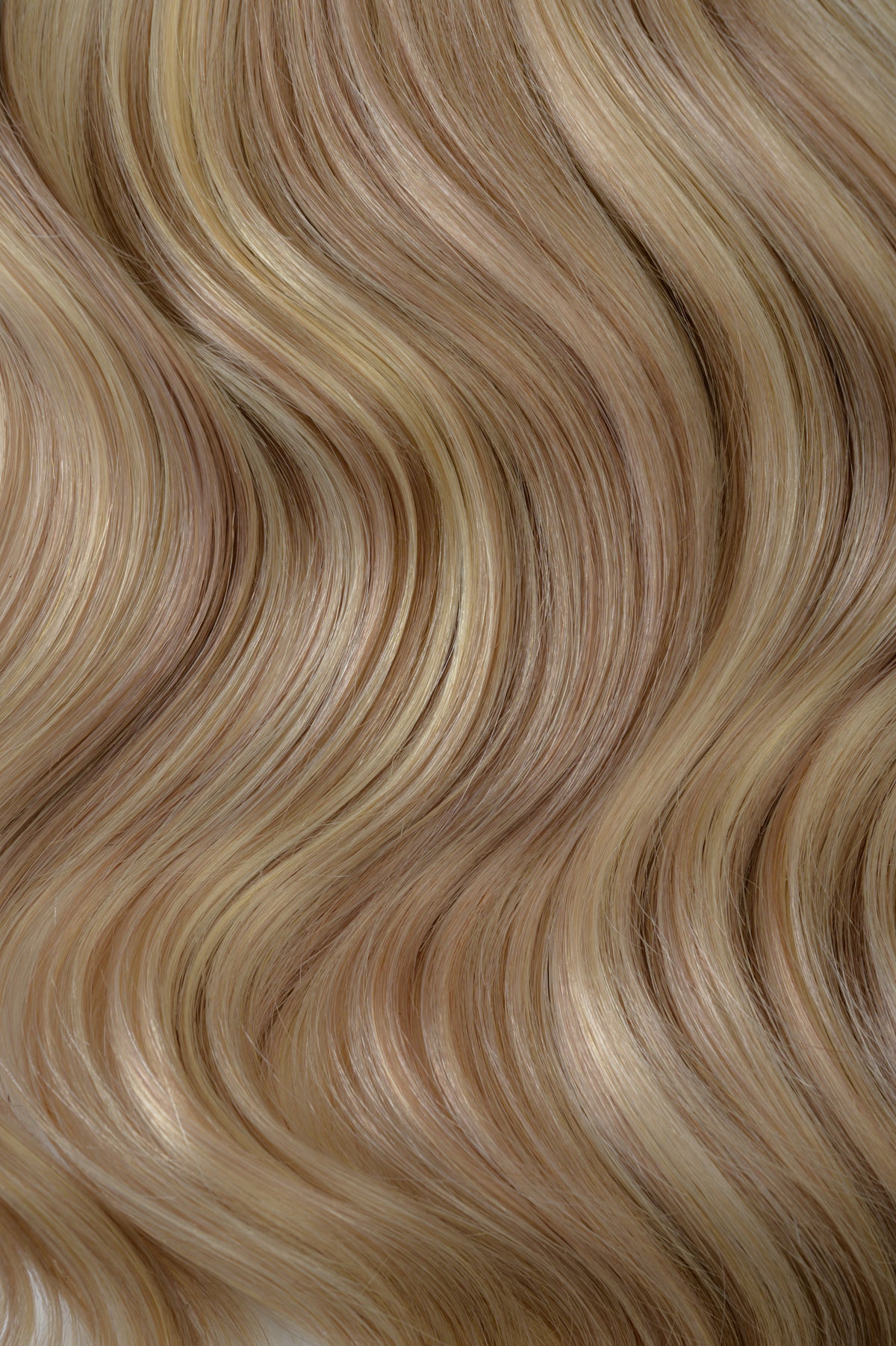 #18/613 Ash Blonde Highlights Traditional Weft Extensions