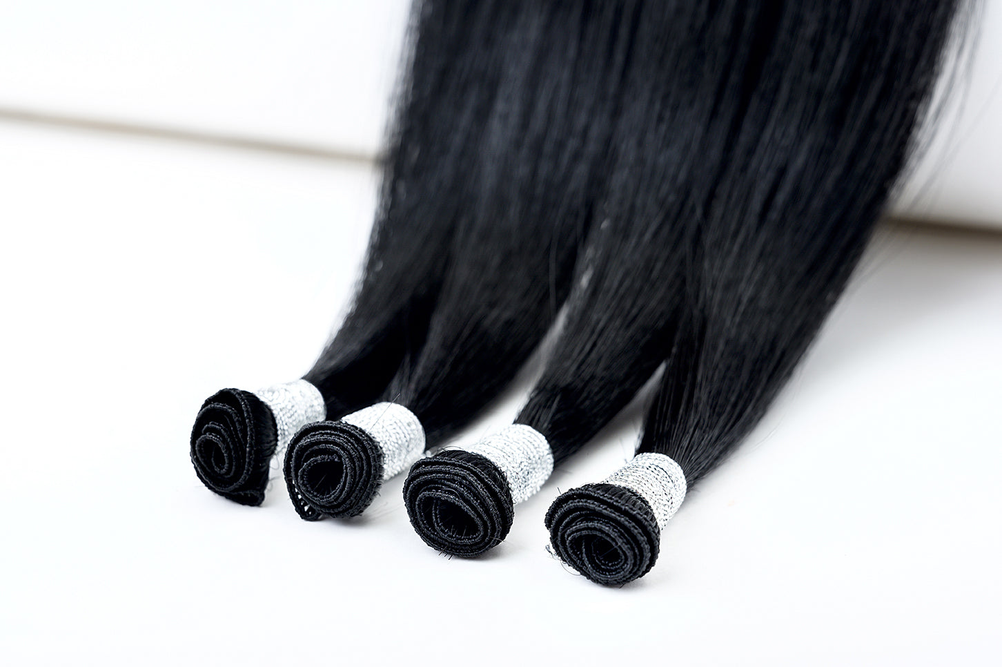 Hand-tied Weft Extensions