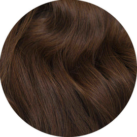 colour: #4 Chocolate Brown Clip-In Bun