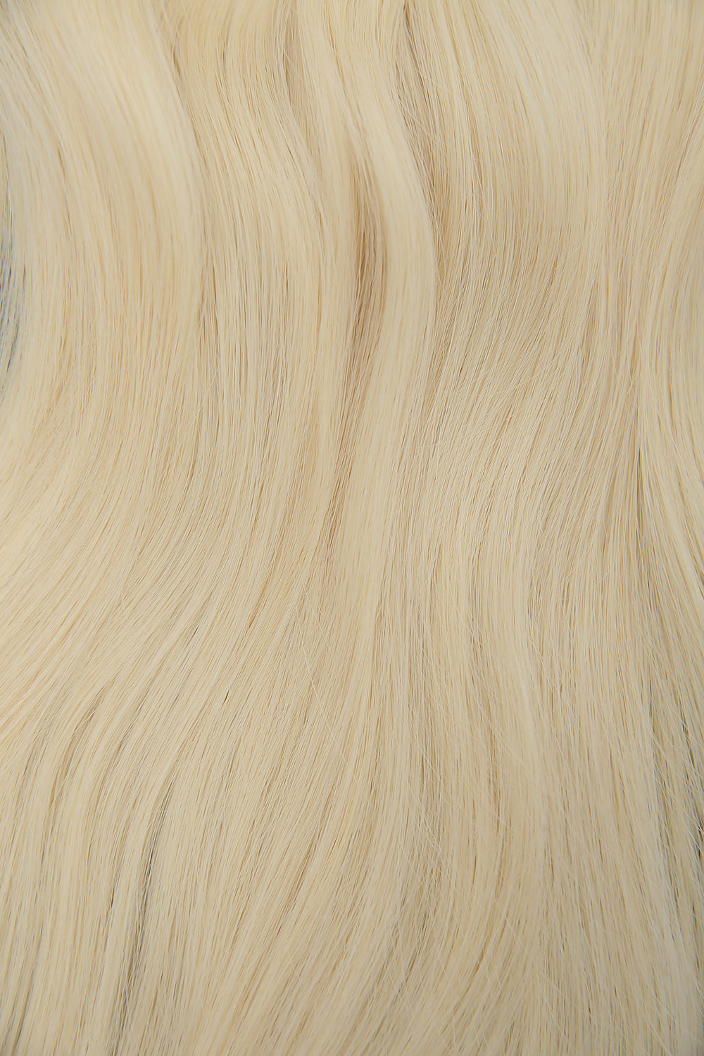 #613 Platinum Blonde Clip In Hair Extensions 7PCS
