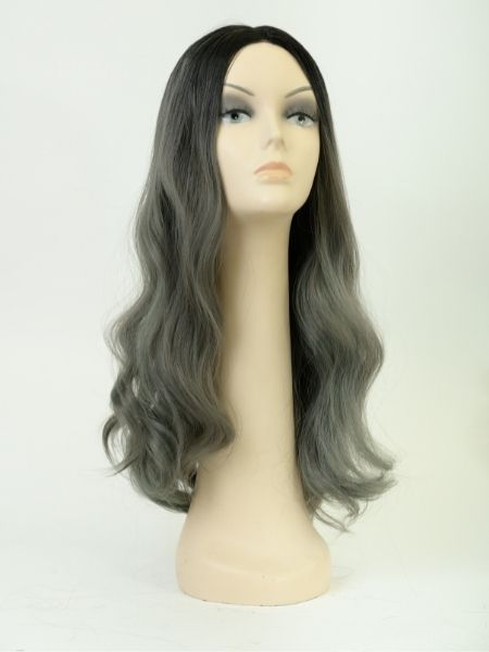 Premium Synthetic Curly JKCJ-14 Grey