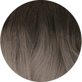 colour:#Smokey Ombre Clip-In Bun