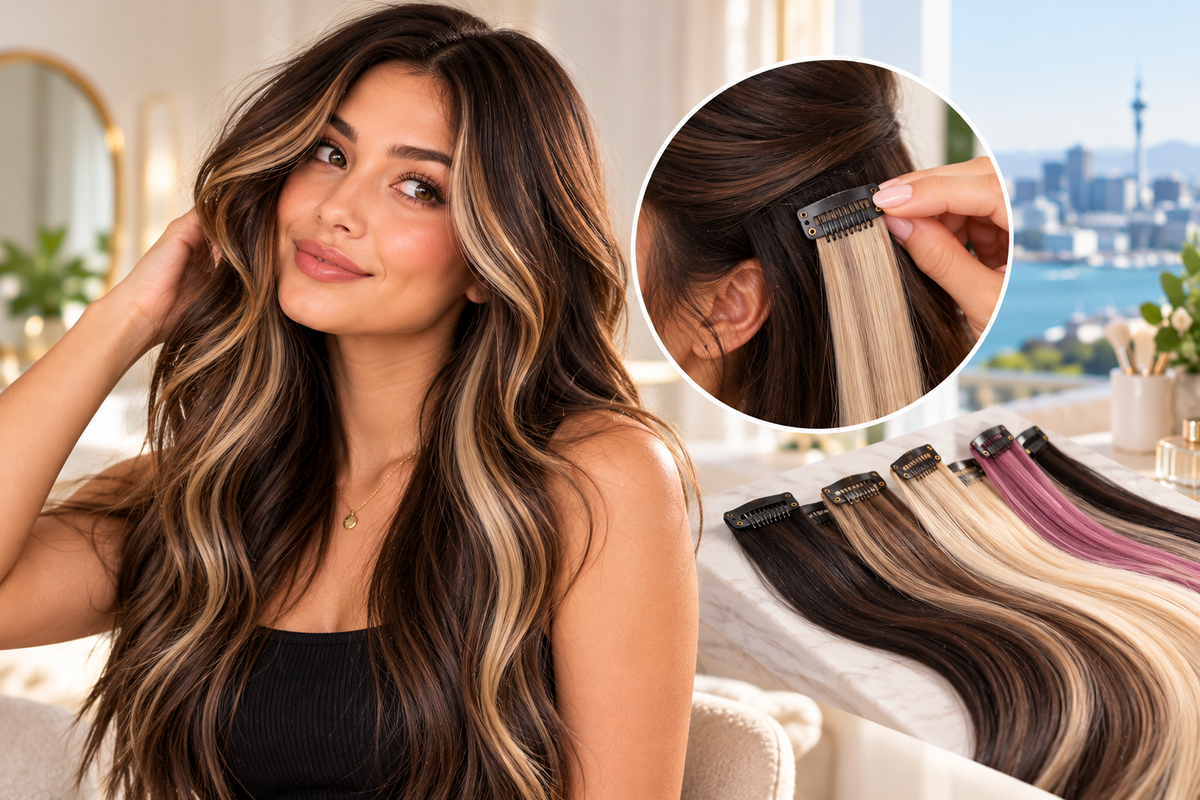 Clip-In Streaks: Colour Without the Commitment