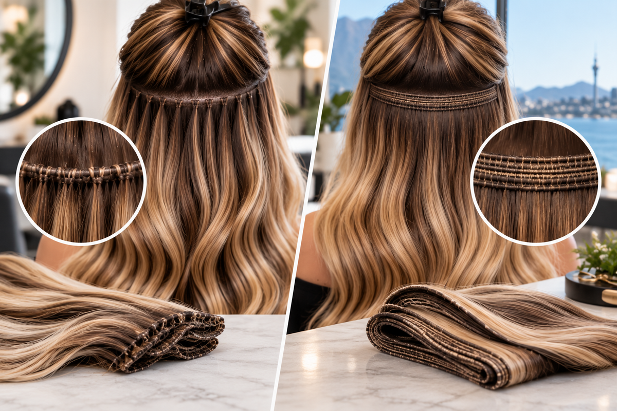 Hand-Tied vs Machine Weft: What NZ Stylists Recommend