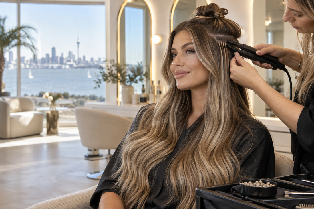 Hot Fusion Keratin U-Tip Extensions: Application to Removal