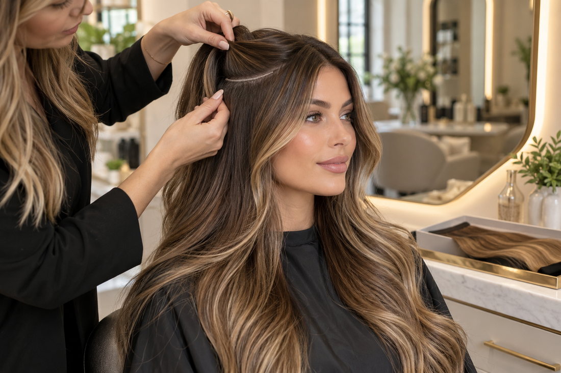 Invisi Butterfly Weft Extensions: The New Flat-Lay Weft