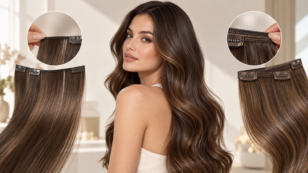 Seamless vs Classic Clip-Ins: Which Weft Construction Suits You