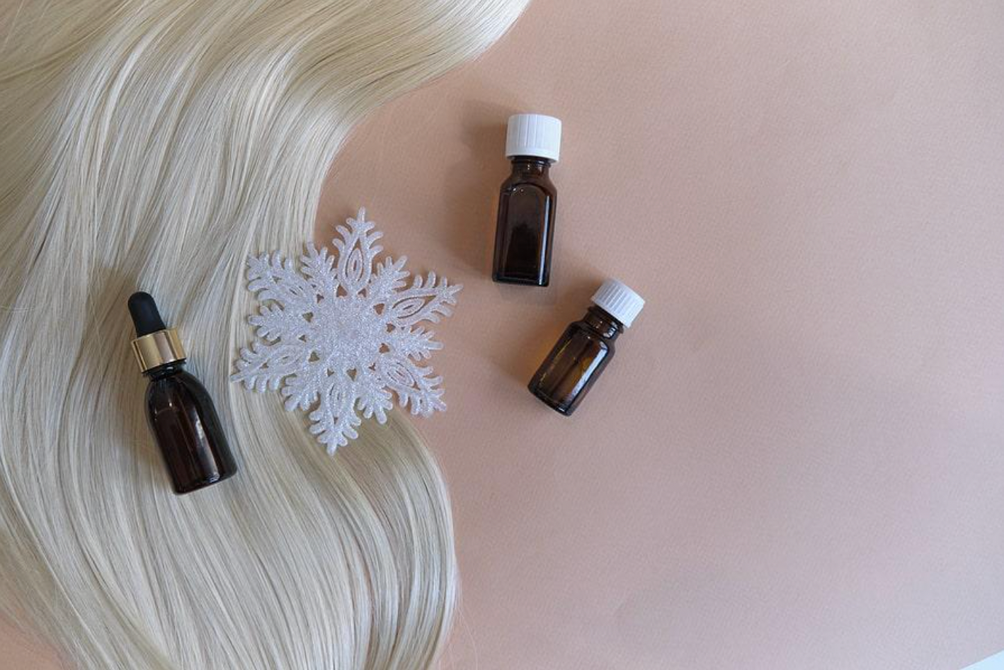Caring for hair extensions with argan or coconut oil 