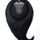 #1 Jet Black Hair Topper With Invisible Wire (65g)