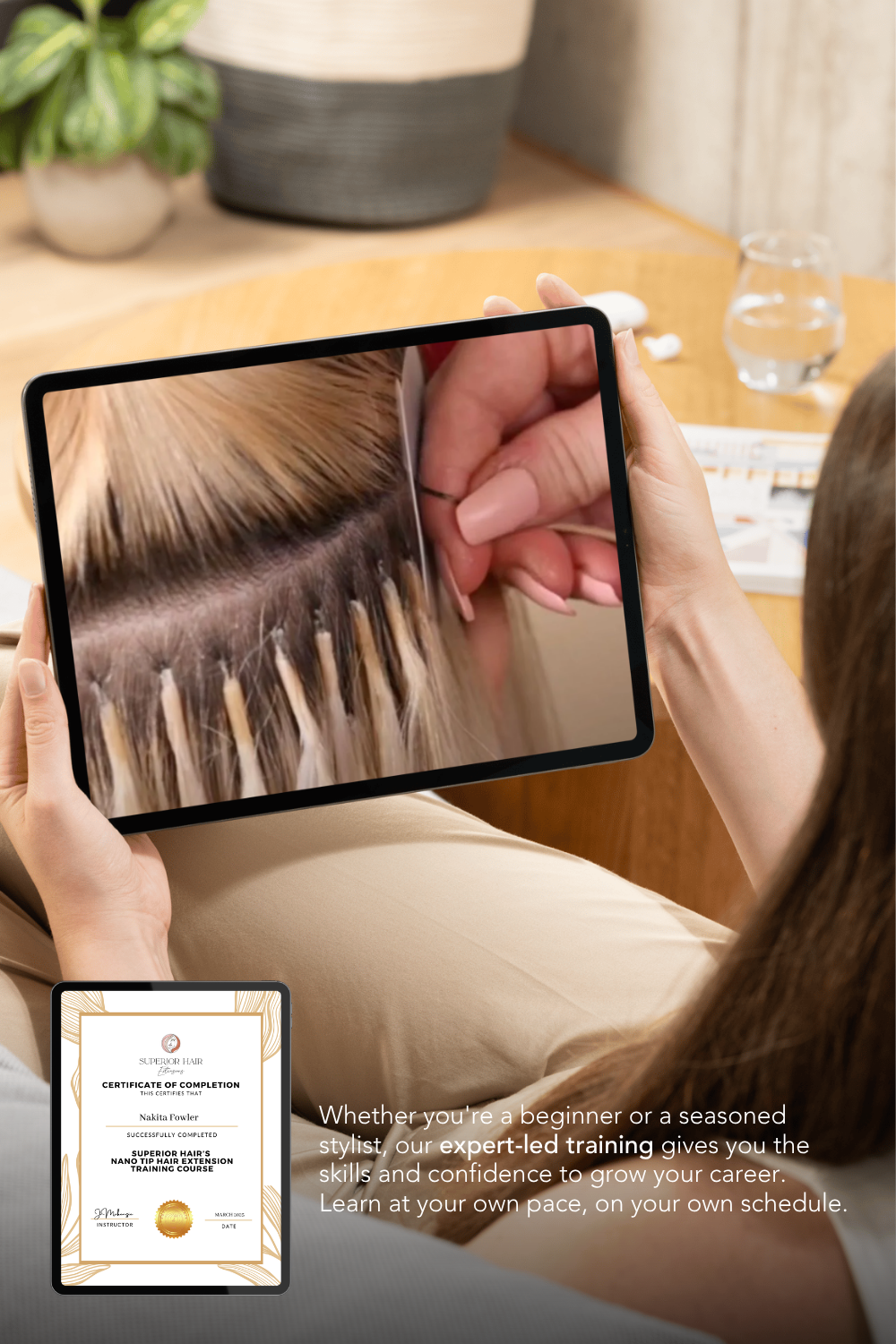 Superior Hair Keratin Bond U Tip Training Course Online