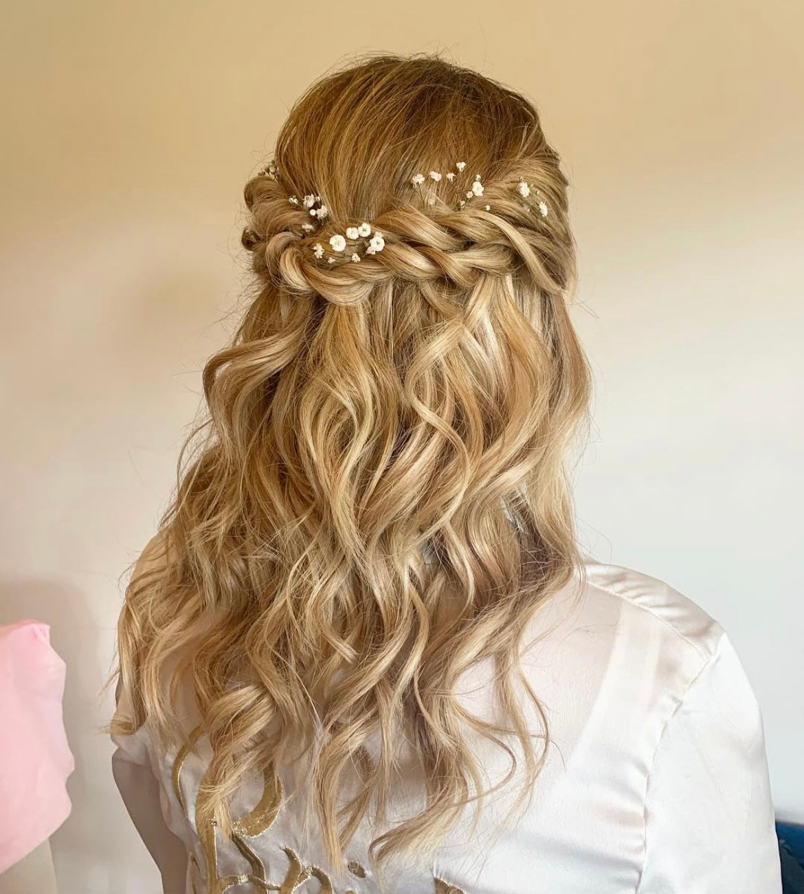 #16/22 Caramel Light Blonde Mix Seamless Clip In Extensions