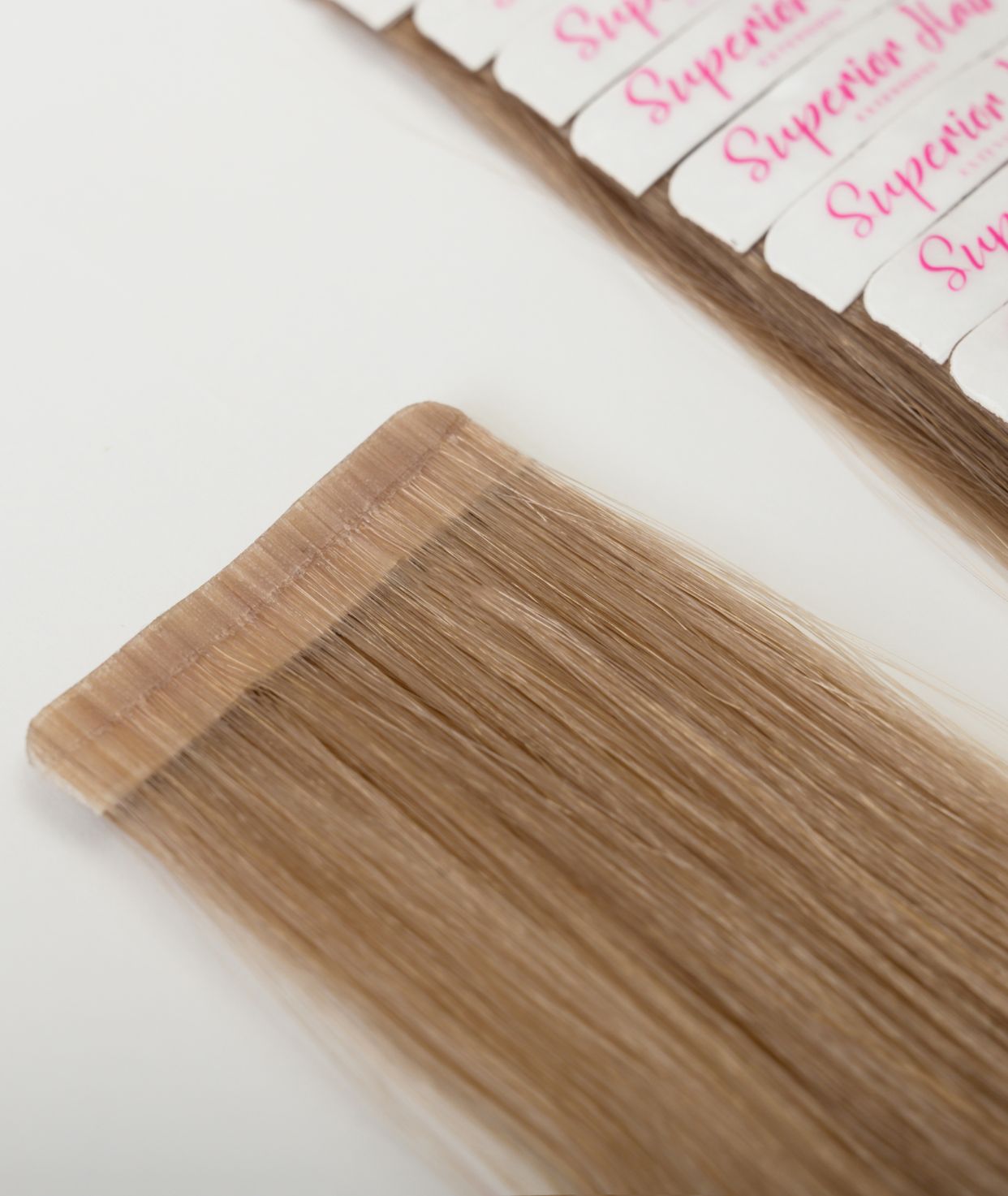 #16 Caramel Dark Blonde Ultra Seamless Tape In Hair Extensions (DISCONTINUED)