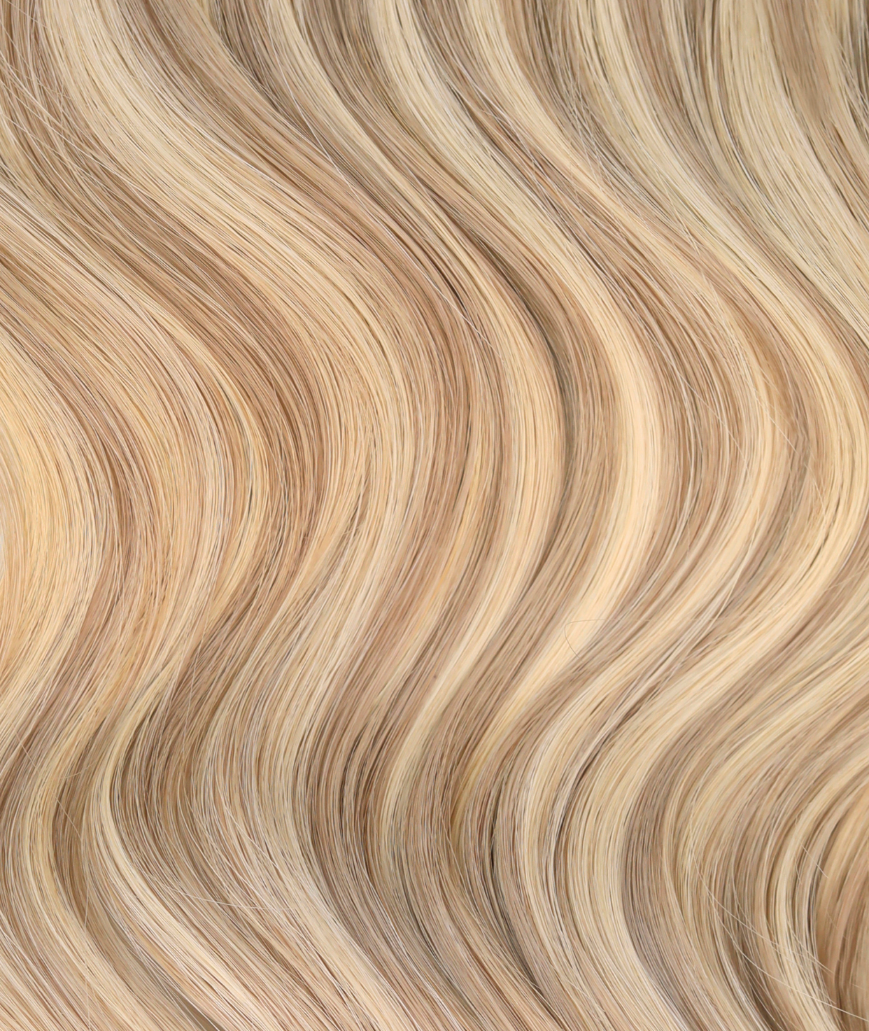 #18/613 Ash Blonde Highlights Butterfly Weft™ Hair Extensions