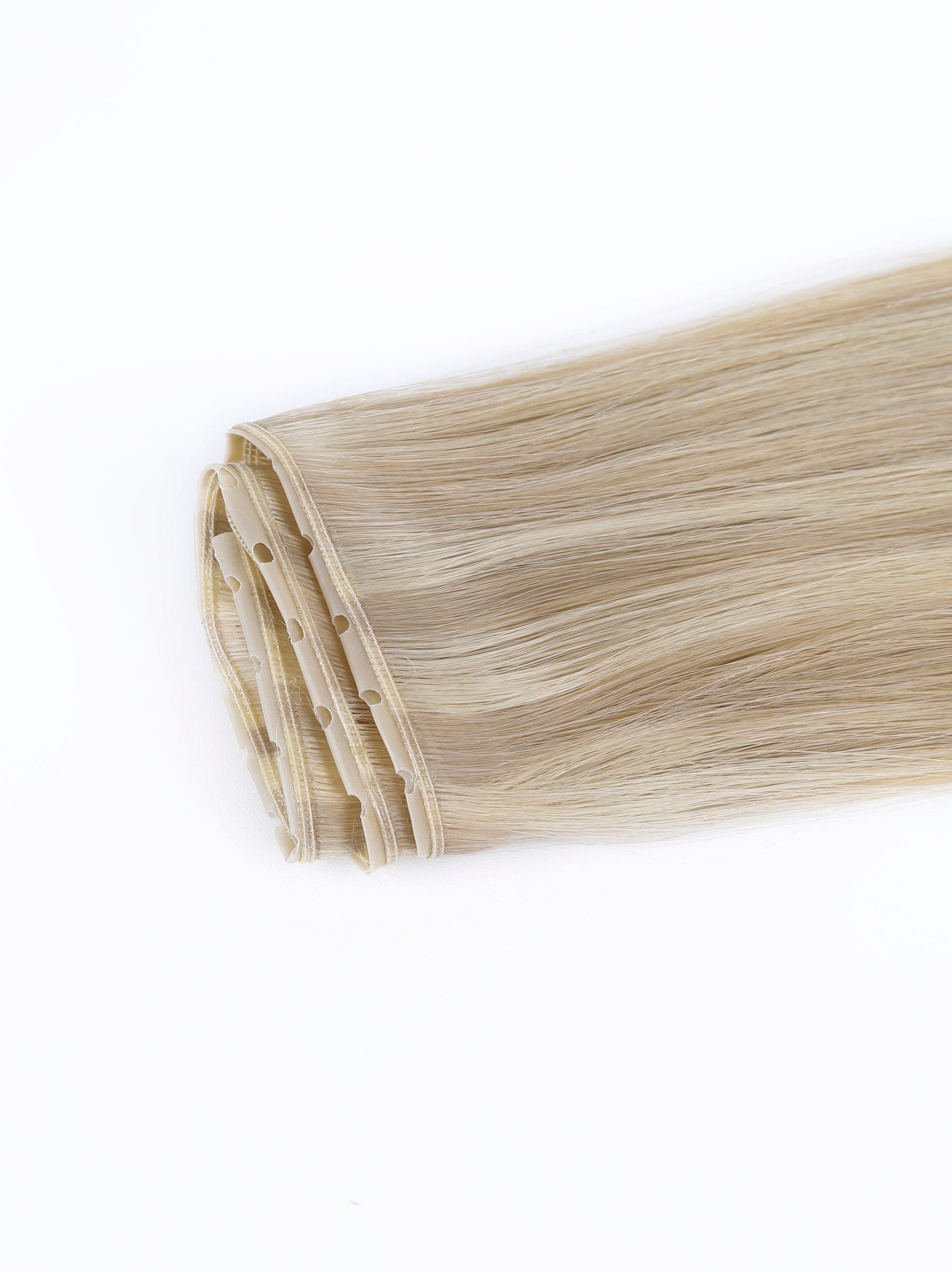 #18/613 Ash Blonde Highlights Butterfly Weft™ Hair Extensions