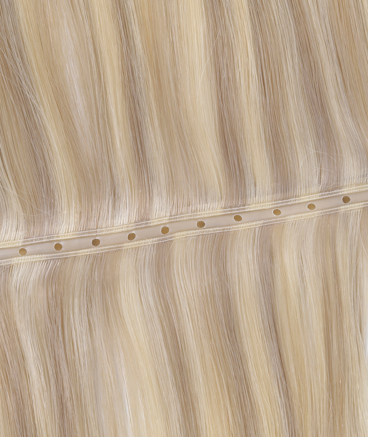 #18/613 Ash Blonde Highlights Butterfly Weft™ Hair Extensions