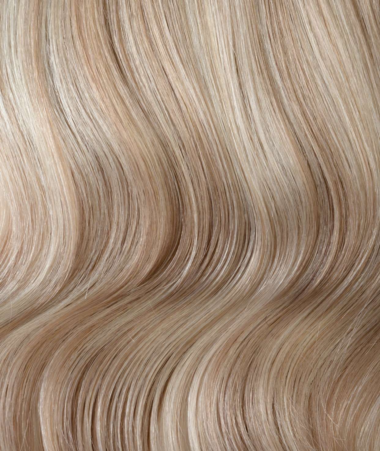 #18/60 Pearl Ash Blonde Highlights Ponytail Extensions