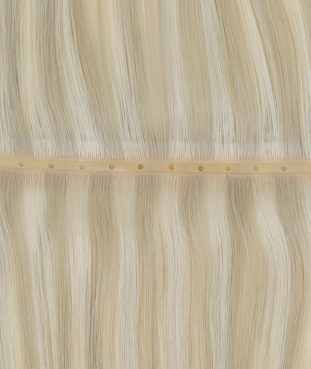 #18/60 Pearl Ash Blonde Highlights Invisi Butterfly Weft™ Hair Extensions