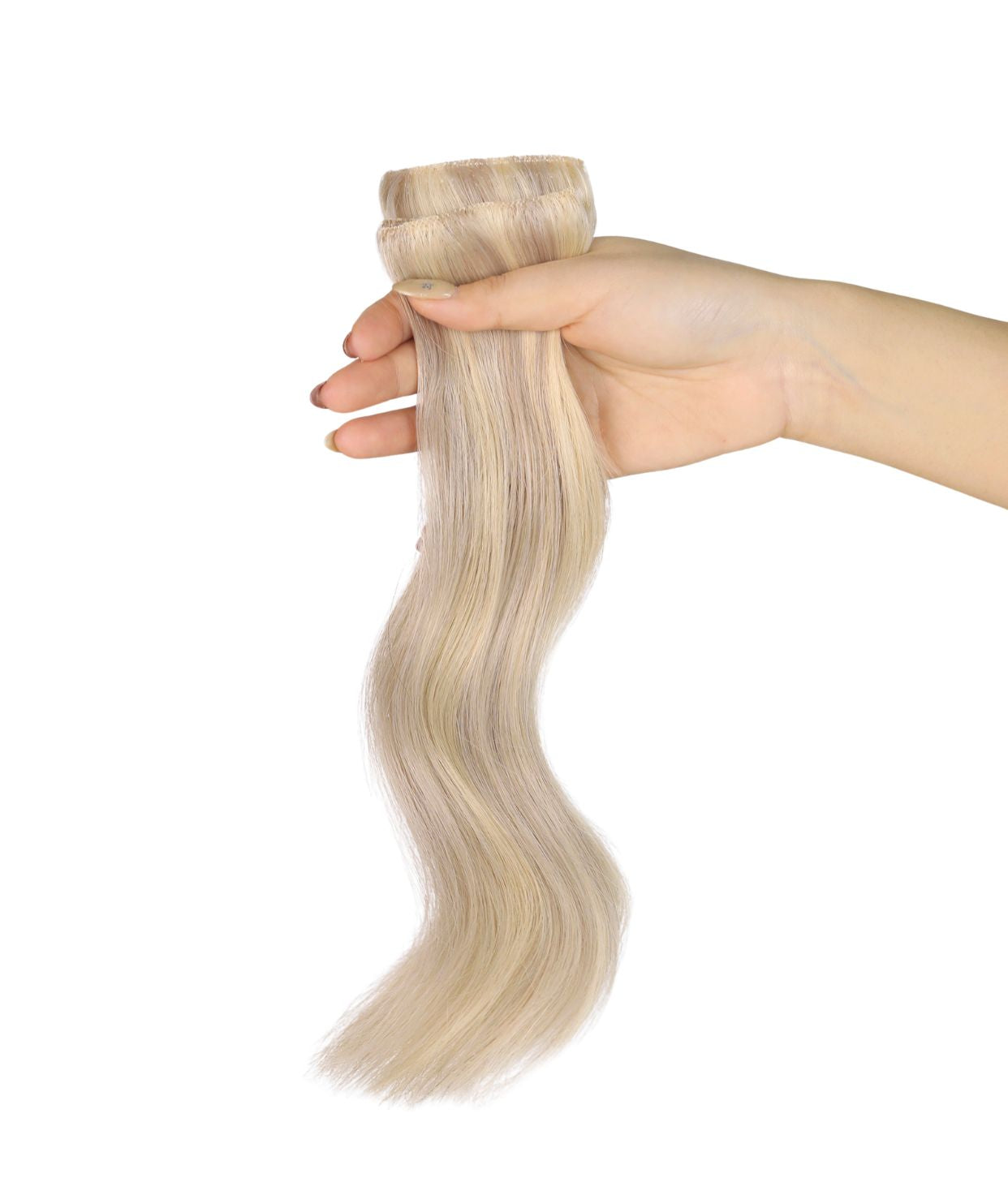 #18/613 Lightest Ash Blonde Highlights Scalp Hair Fill Ins