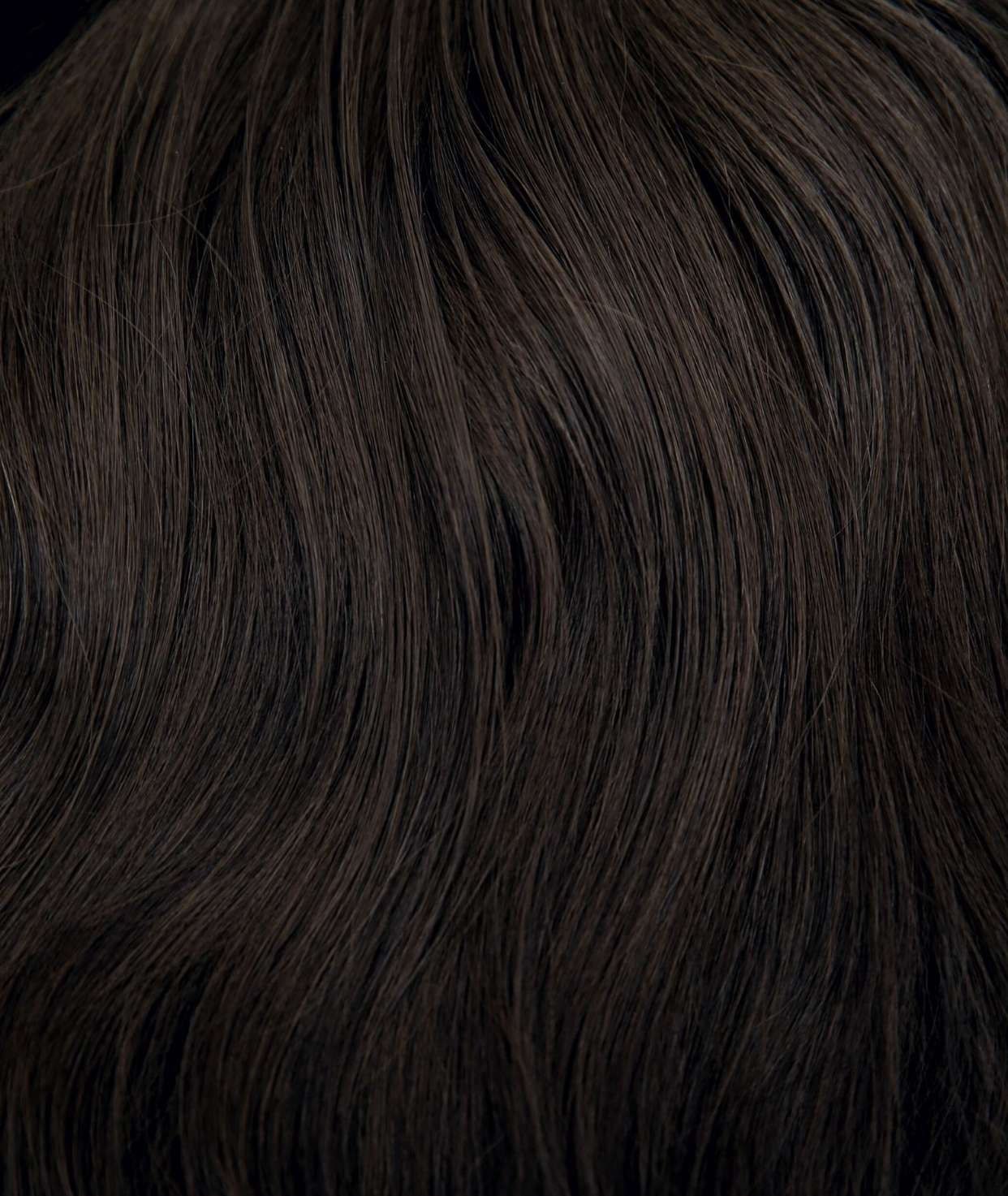 #1BL Darkest Brown Pre Bonded U Tip Extensions