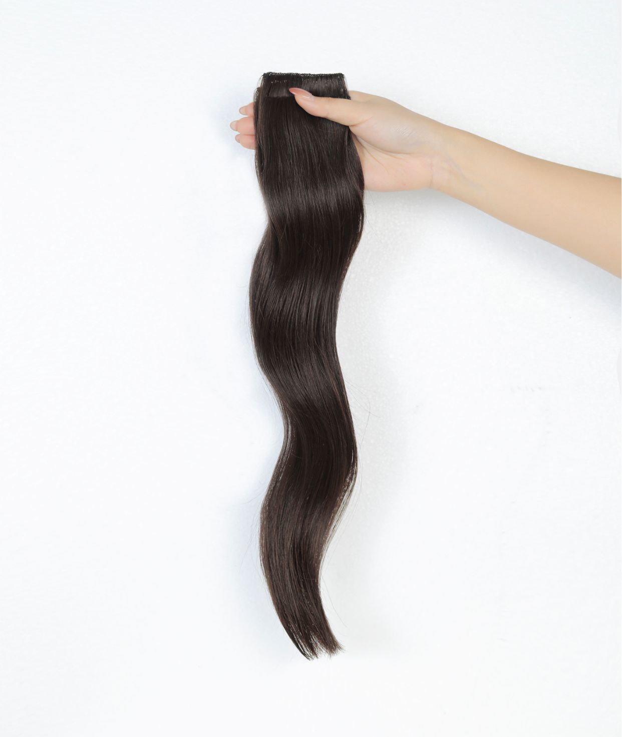 #1BL Darkest Brown Scalp Hair Fill Ins
