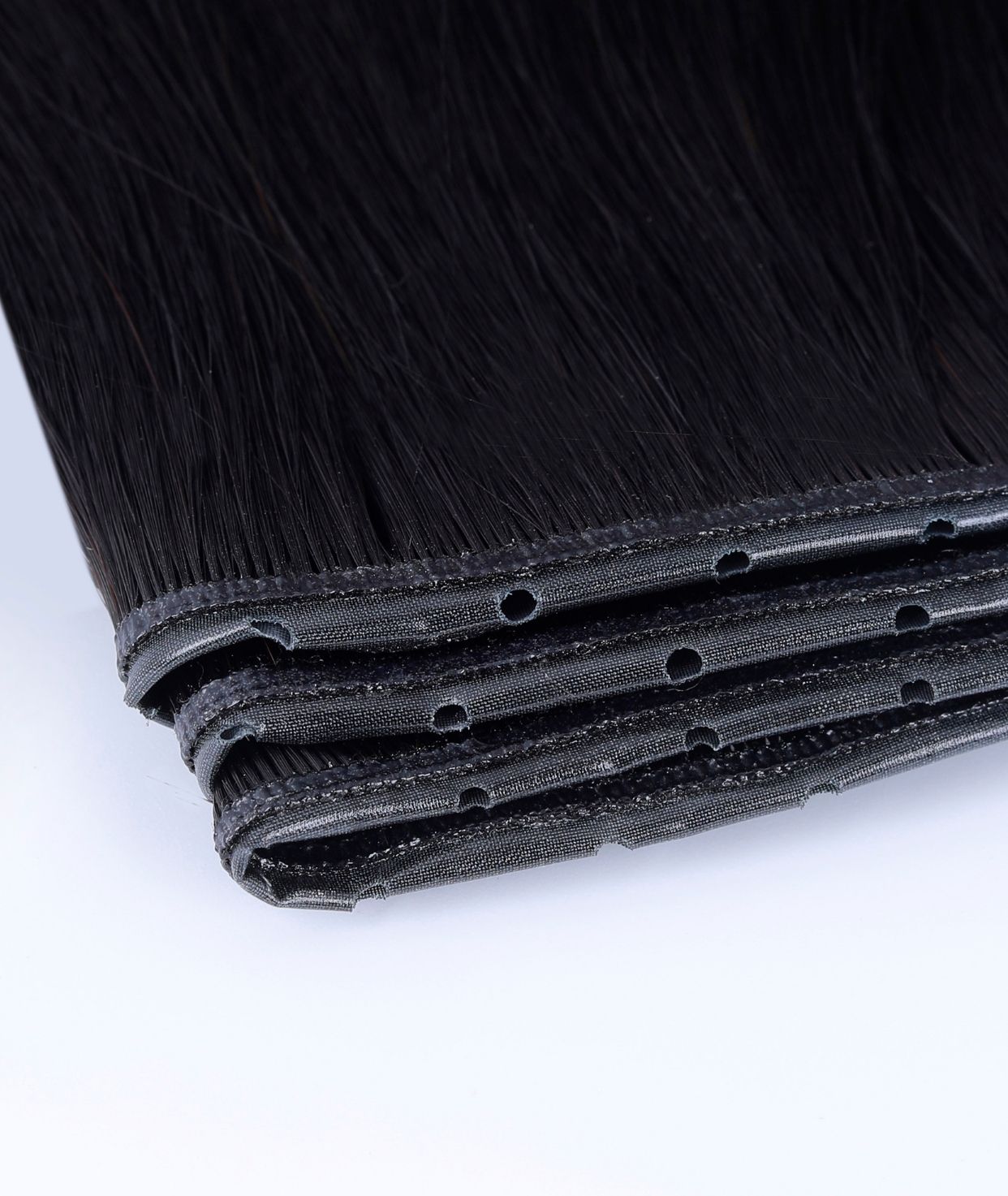 #1B Off-Black Butterfly Weft™ Hair Extensions