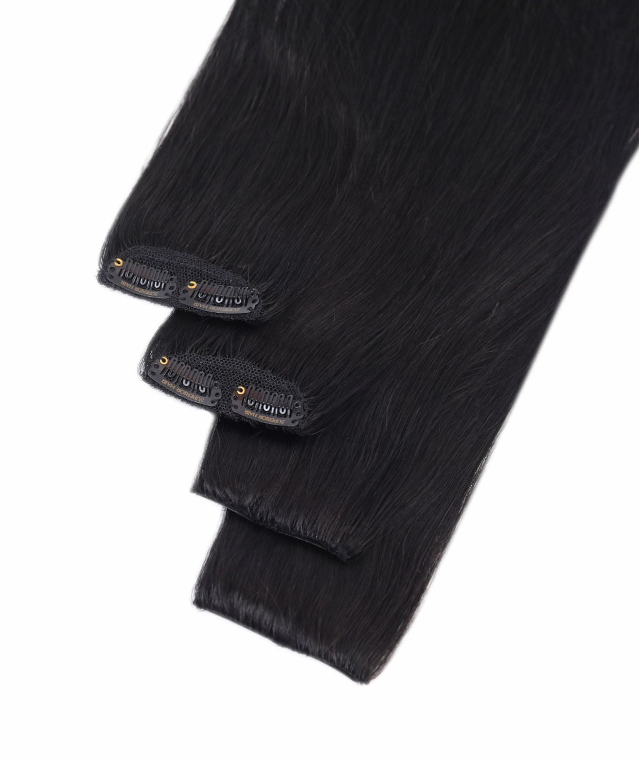 #1 Jet Black Scalp Hair Fill Ins