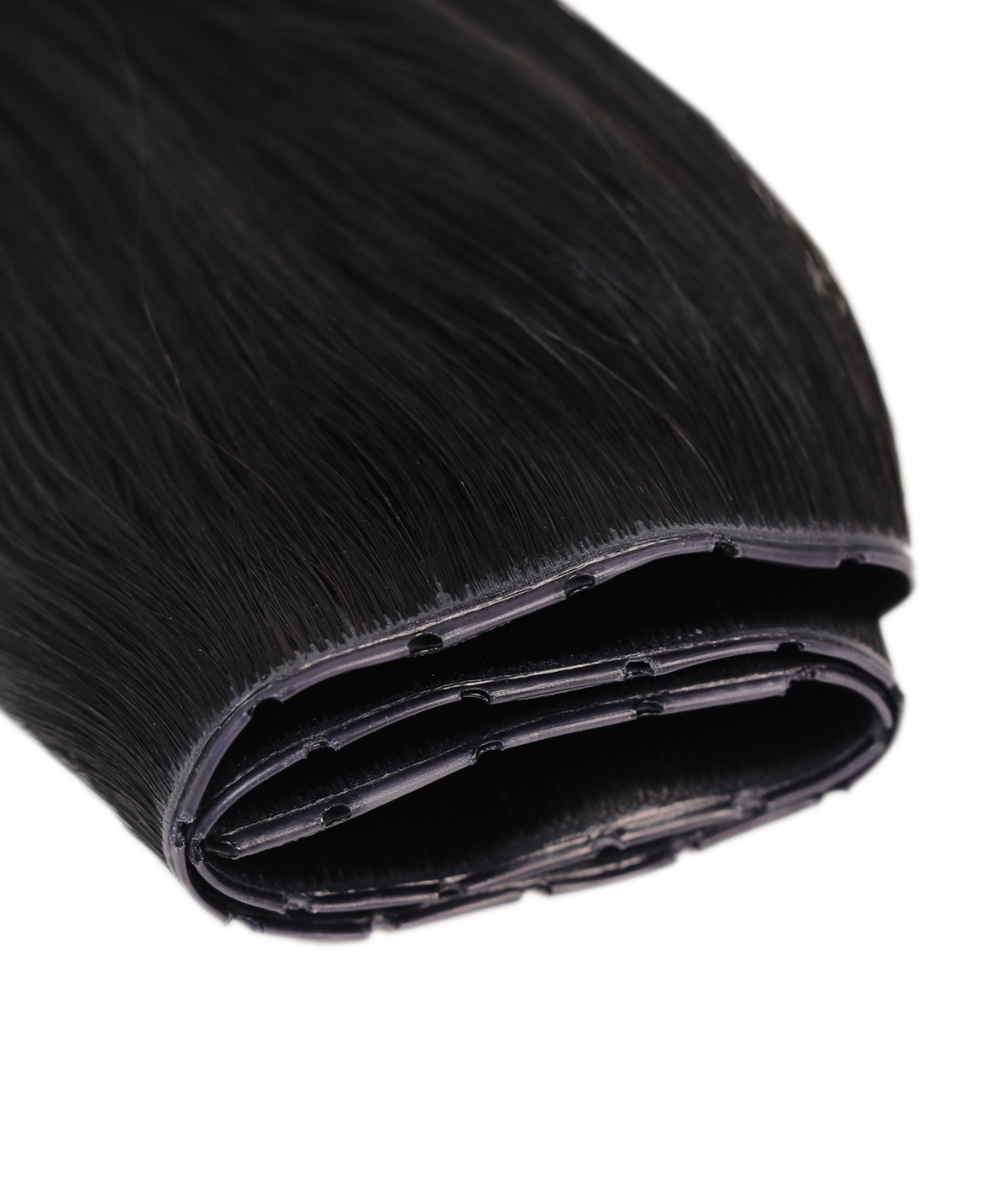 #1 Jet Black Invisi Butterfly Weft™ Hair Extensions