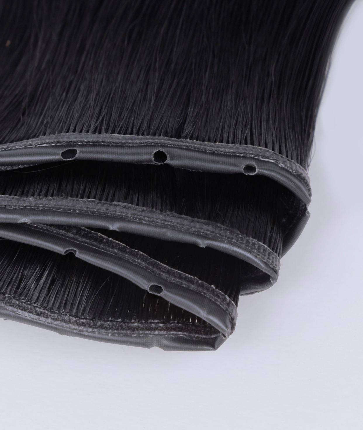 #1 Jet Black Butterfly Weft™ Hair Extensions
