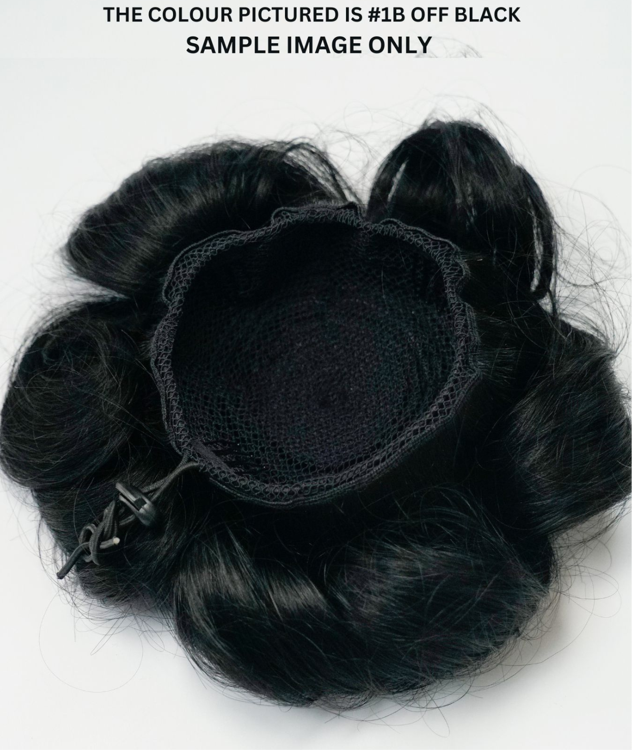 Burgundy Clip-In Bun Extension