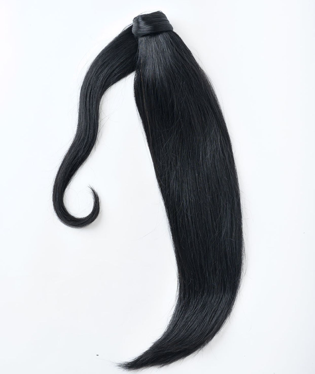 #1 Jet Black Ponytail Extensions
