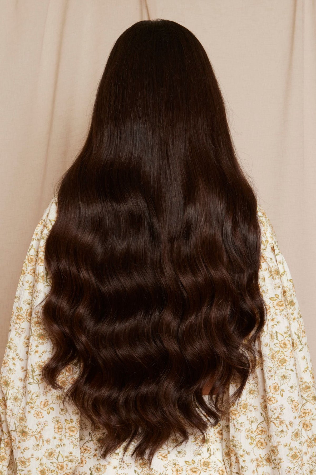 #1BL Darkest Brown Genius Weft Extensions