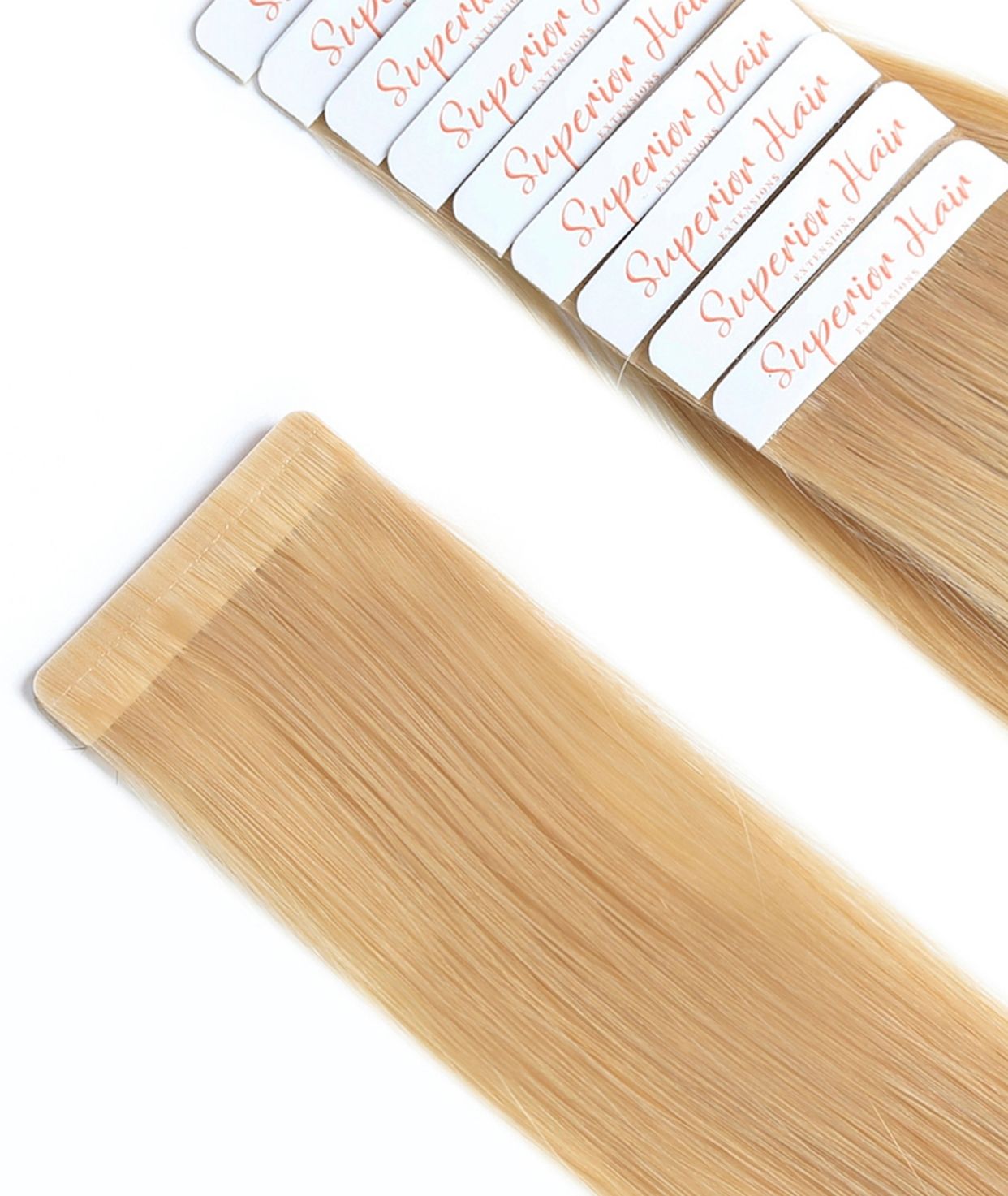 #23 Golden Blonde Ultra Seamless Tape In Hair Extensions (DISCONTINUED)