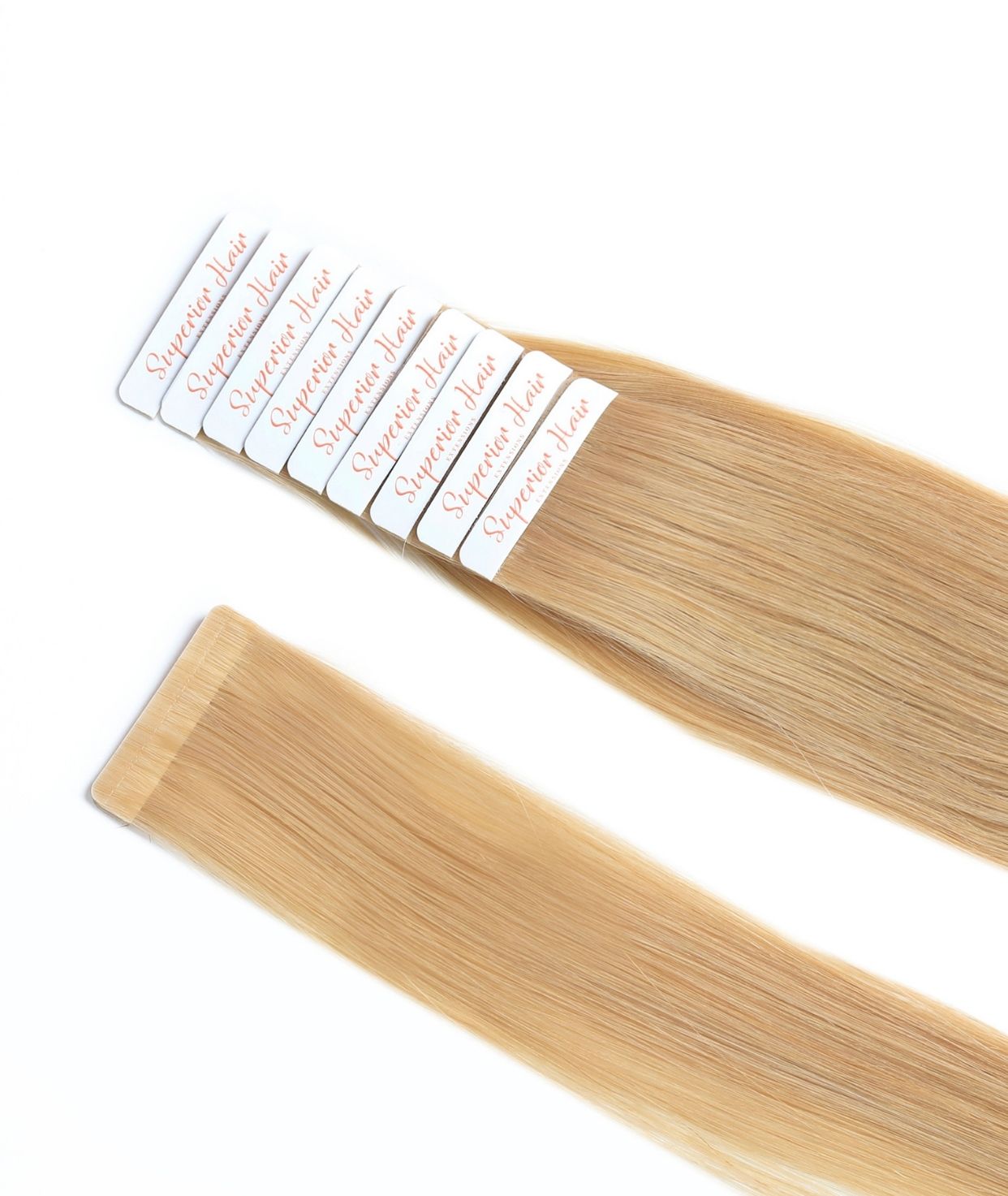 #23 Golden Blonde Ultra Seamless Tape In Hair Extensions (DISCONTINUED)