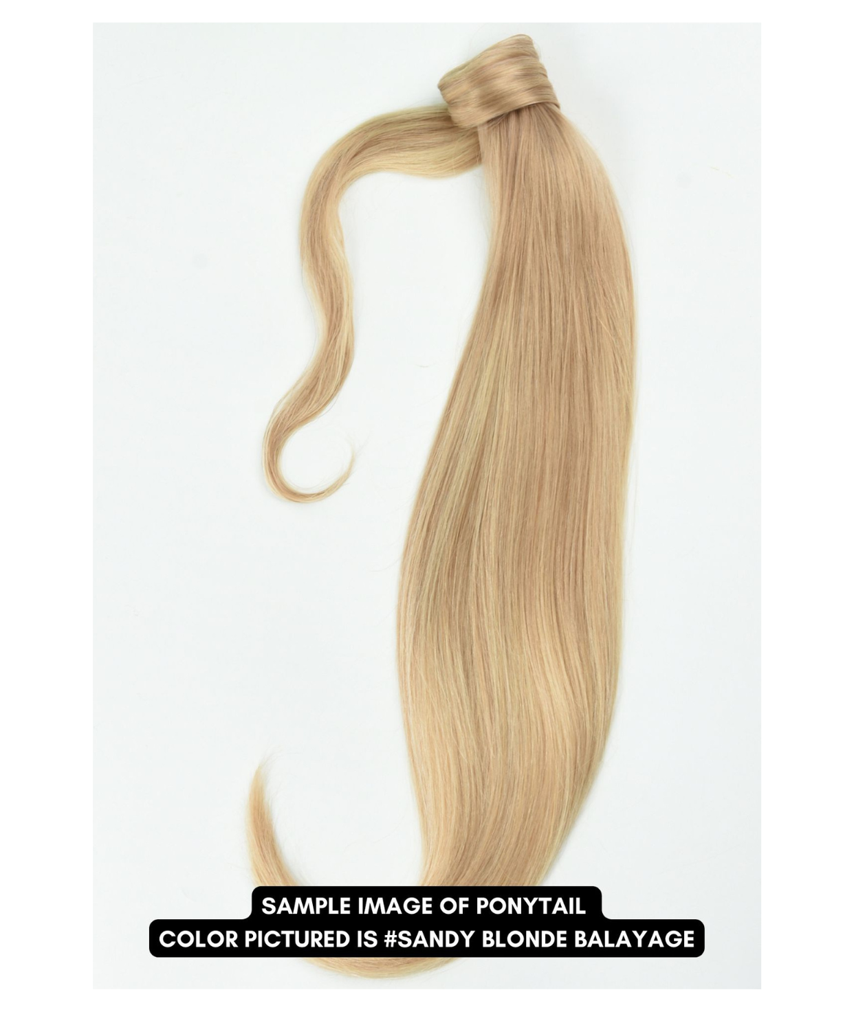 #23 Golden Blonde Ponytail Extensions