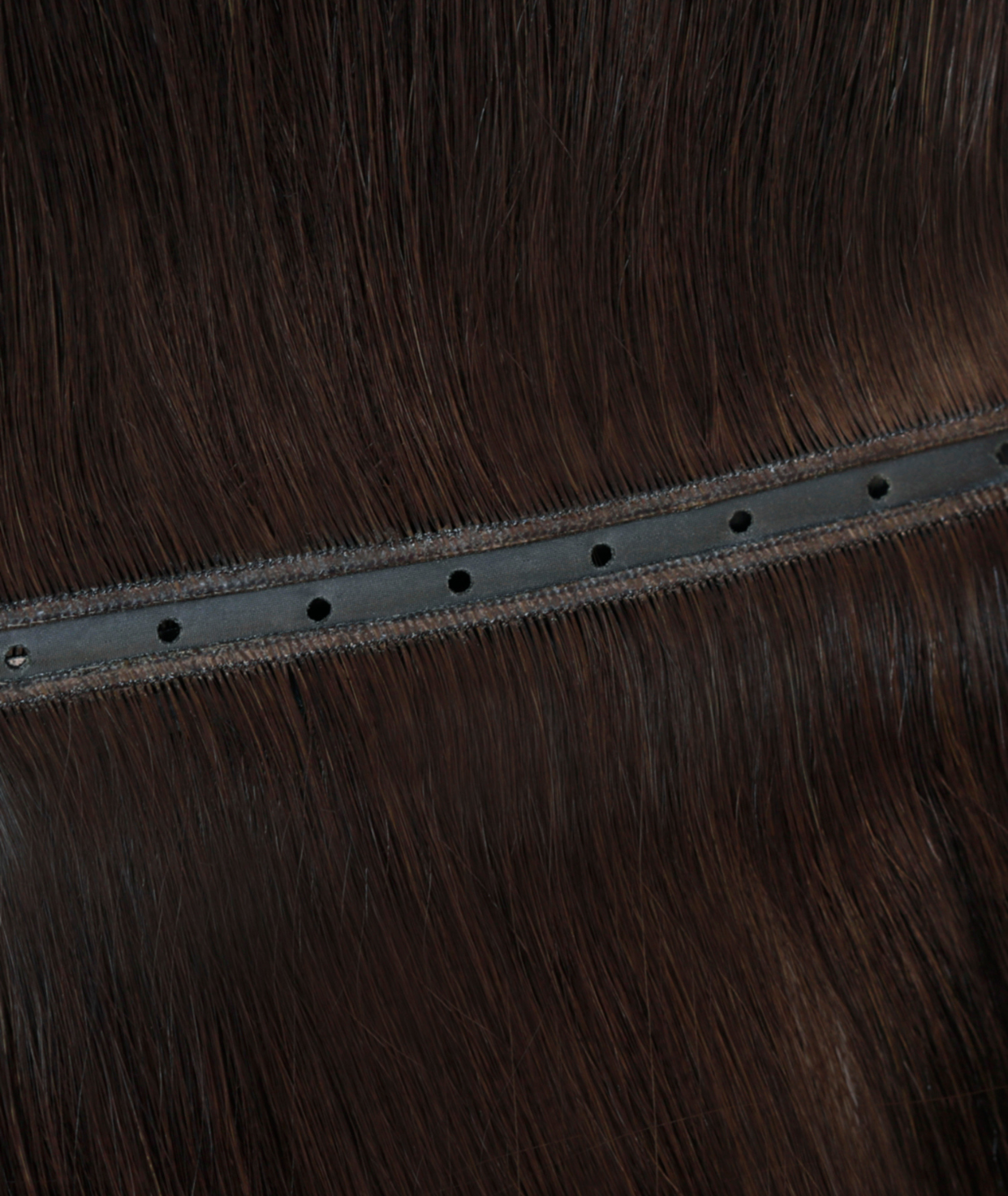 #2 Dark Brown Butterfly Weft™ Hair Extensions