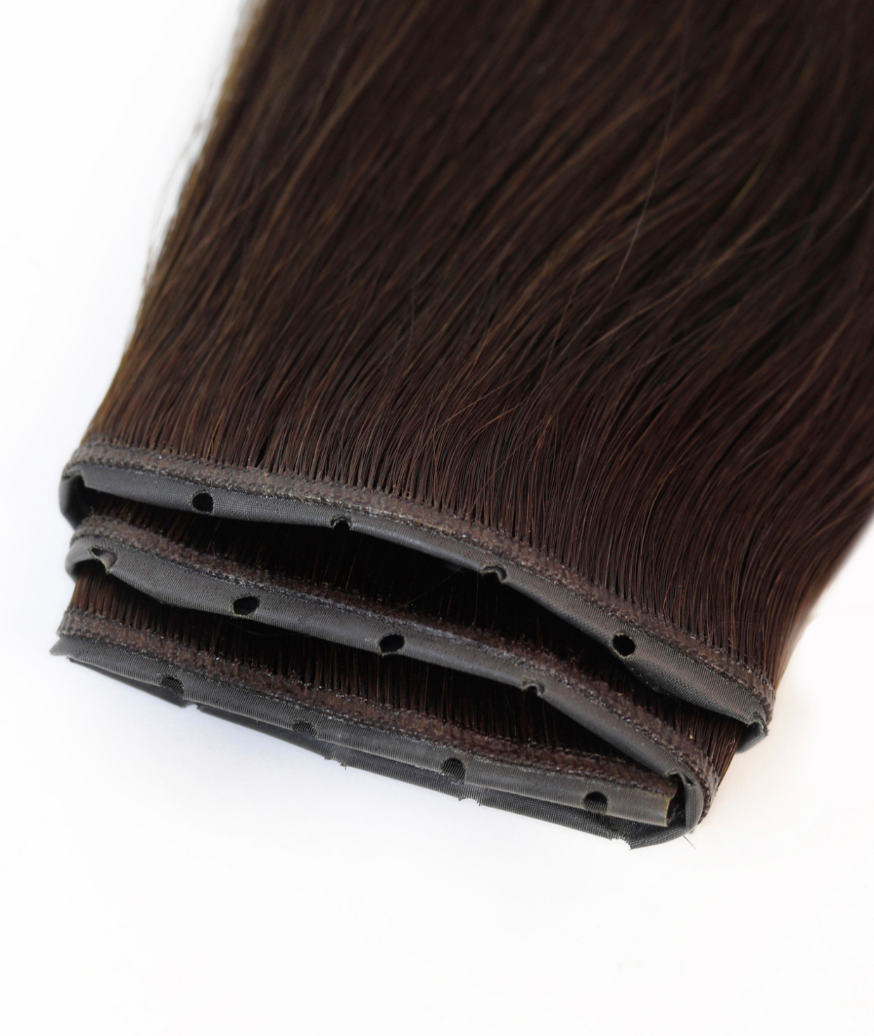 #2 Dark Brown Butterfly Weft™ Hair Extensions