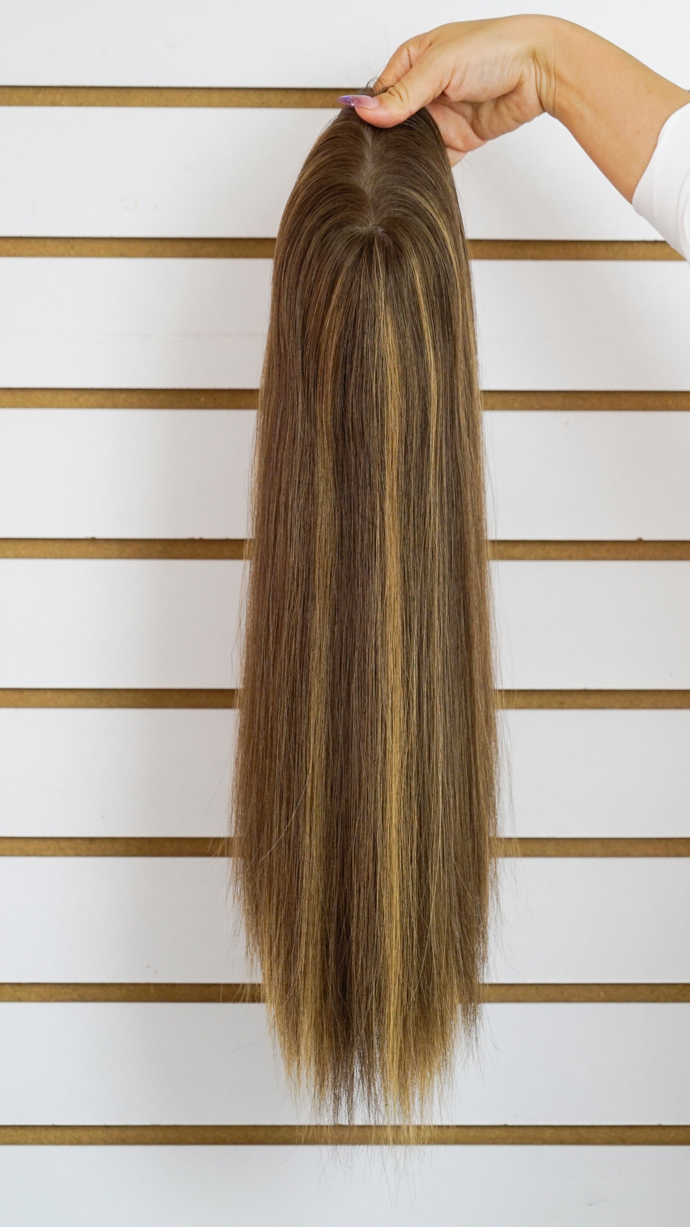 #4/27 Woman's Injection Human Hair Topper