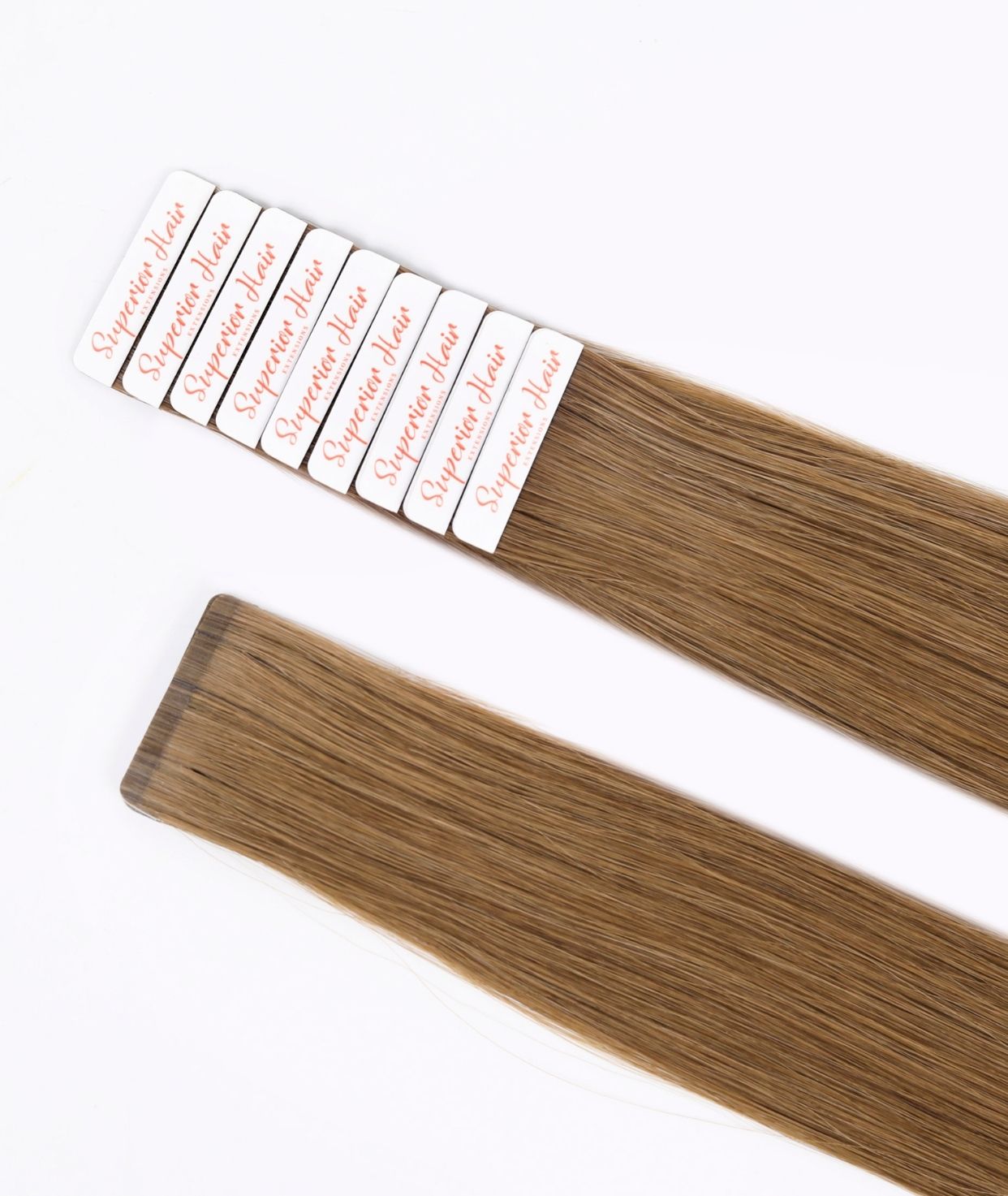 #4/6 Chestnut Brown Mix Ultra Seamless Tape In Hair Extensions