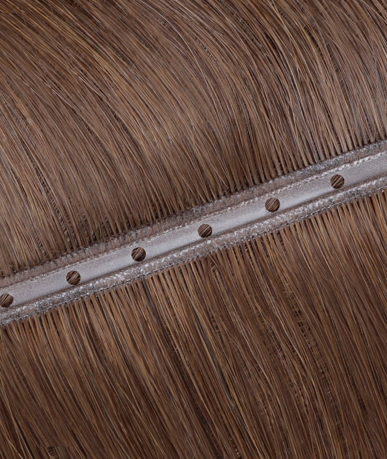 #4 Chocolate Brown Butterfly Weft™ Hair Extensions