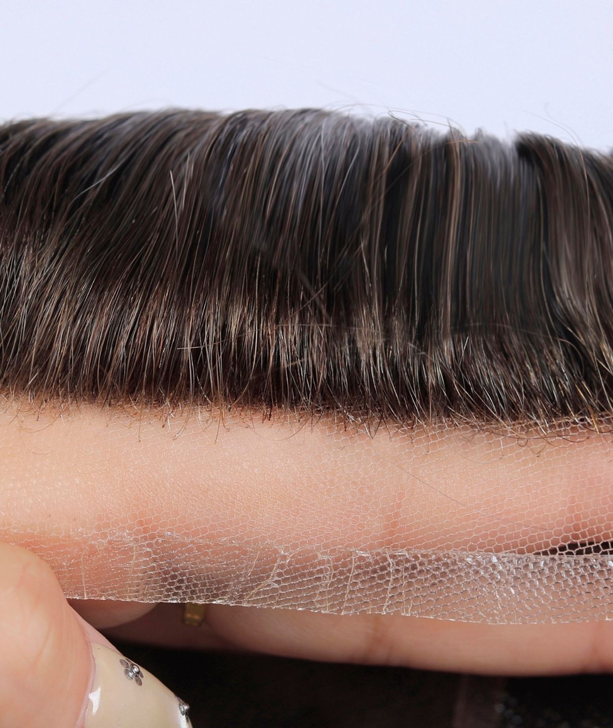 #4 Ash Lace Front Hair System