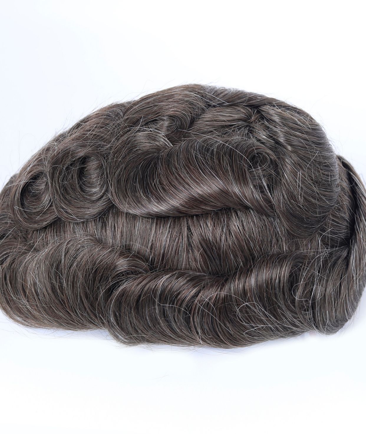 #5 Medium Brown Skin Base Hair System