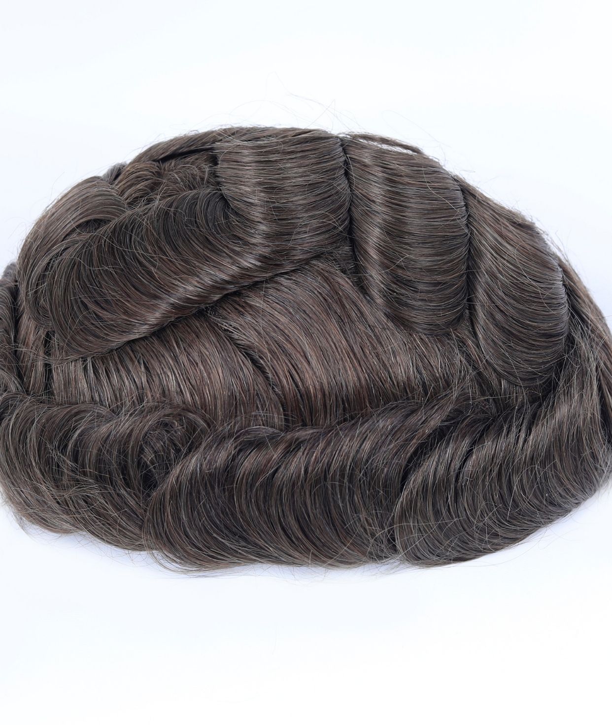 #5 Medium Brown Skin Base Hair System