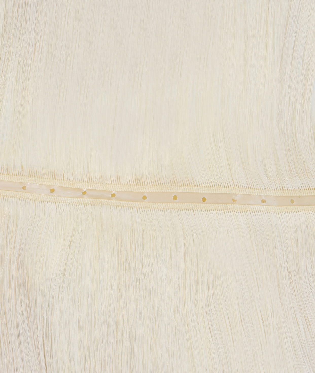 #60 Whitest Ash Blonde Butterfly Weft™ Hair Extensions