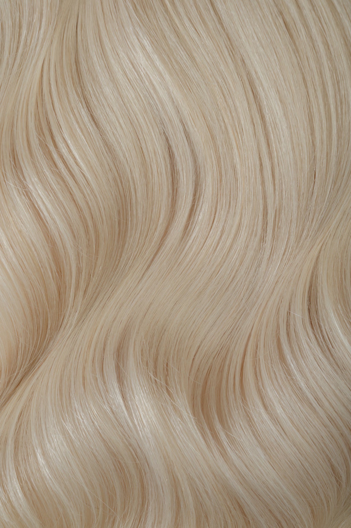 #60 Whitest Ash Blonde Nano Tip Hair Extensions