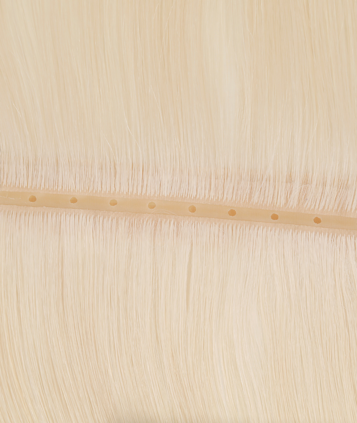 #60 Whitest Ash Blonde Invisi Butterfly Weft™ Hair Extensions