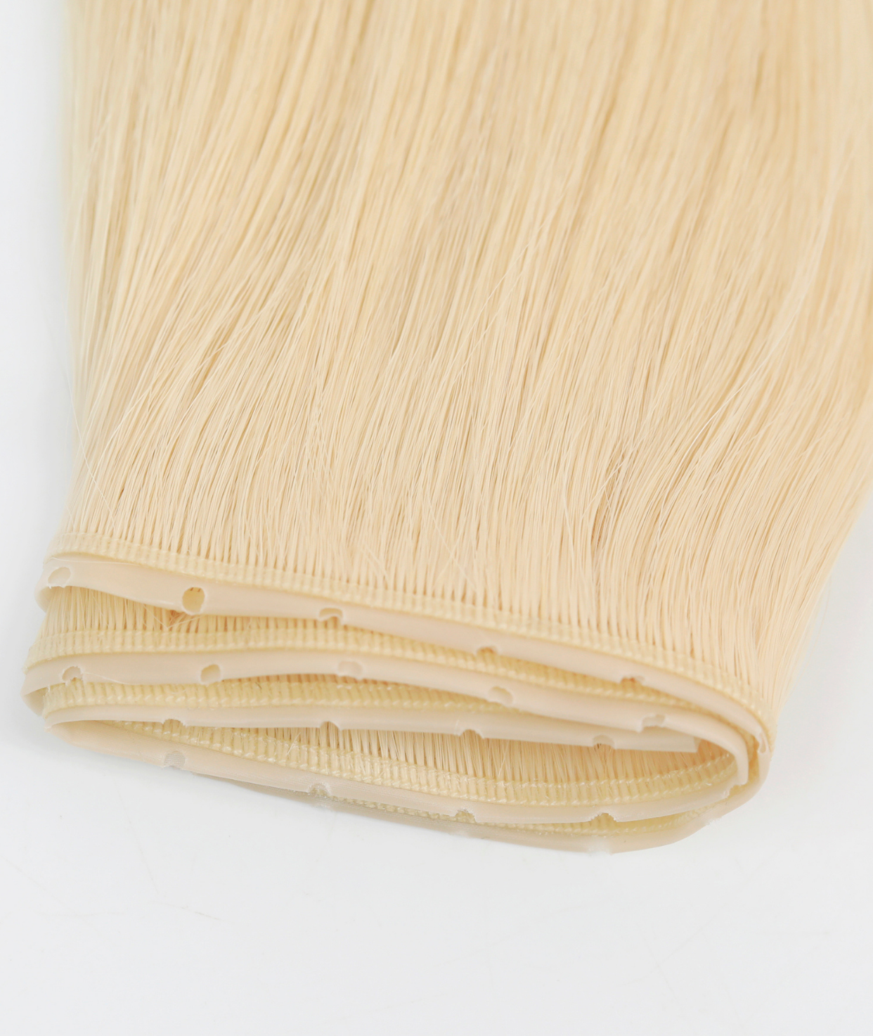 #613 Platinum Blonde Butterfly Weft™ Hair Extensions