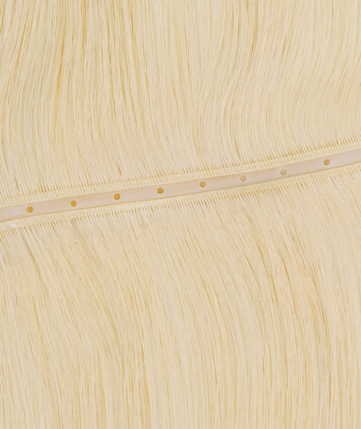 #613 Platinum Blonde Butterfly Weft™ Hair Extensions