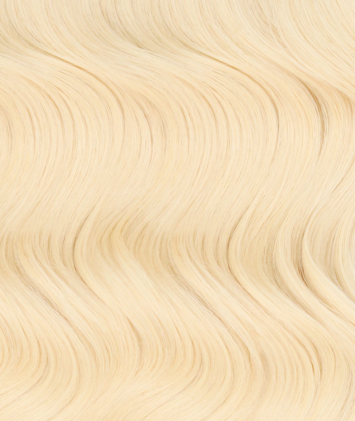 #613 Platinum Blonde Seamless Clip In Hair Extensions