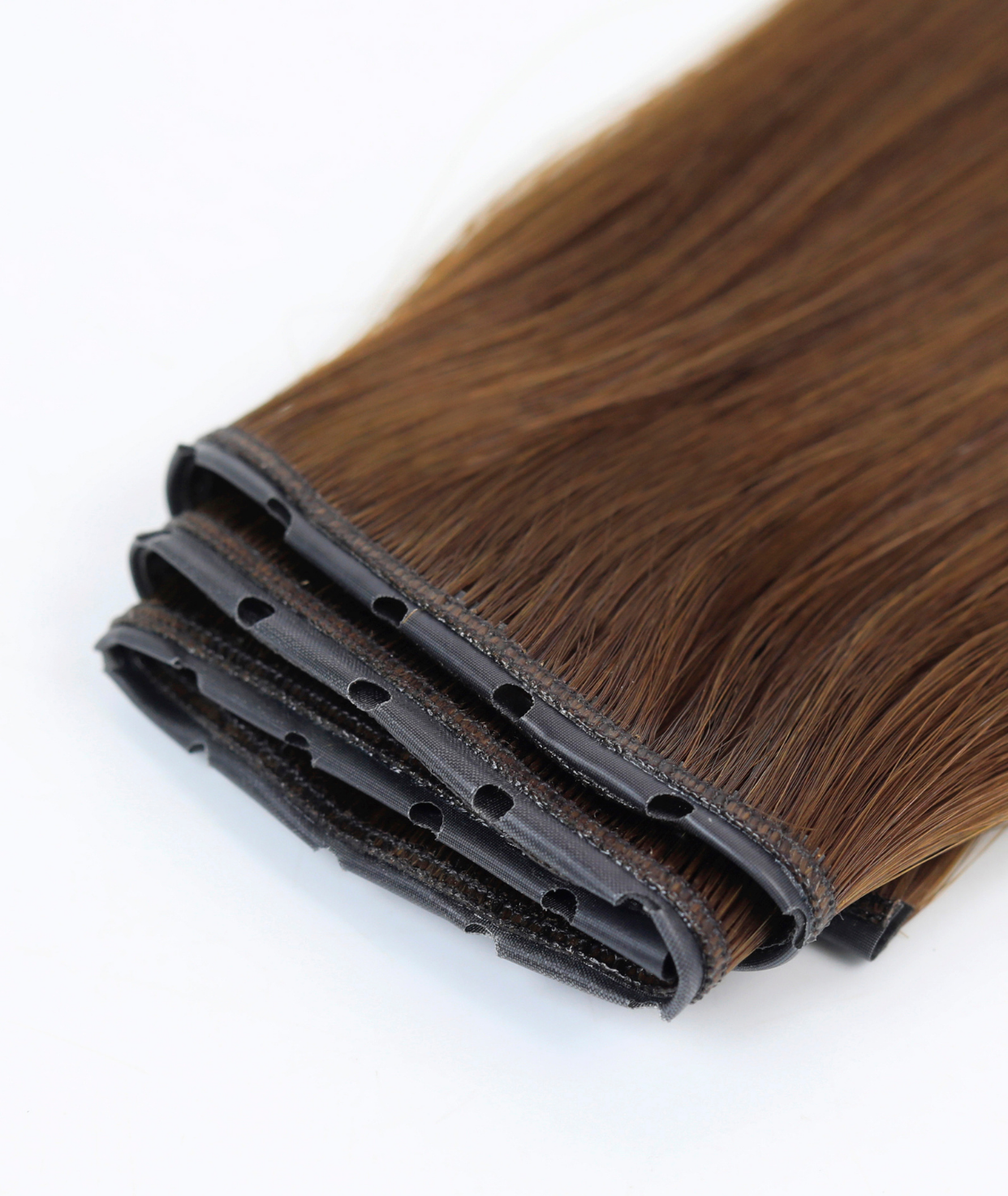 #6 Chestnut Brown Butterfly Weft™ Hair Extensions